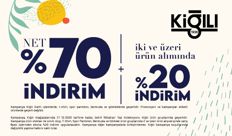 Kiğılı, Net % 70 İndirim