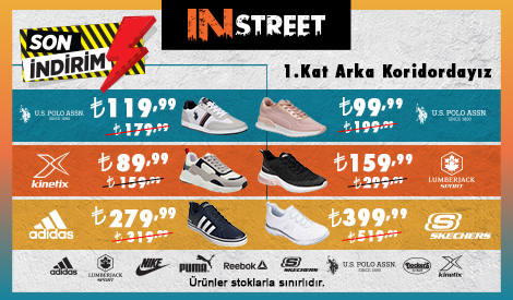 Instreet Son İndirim